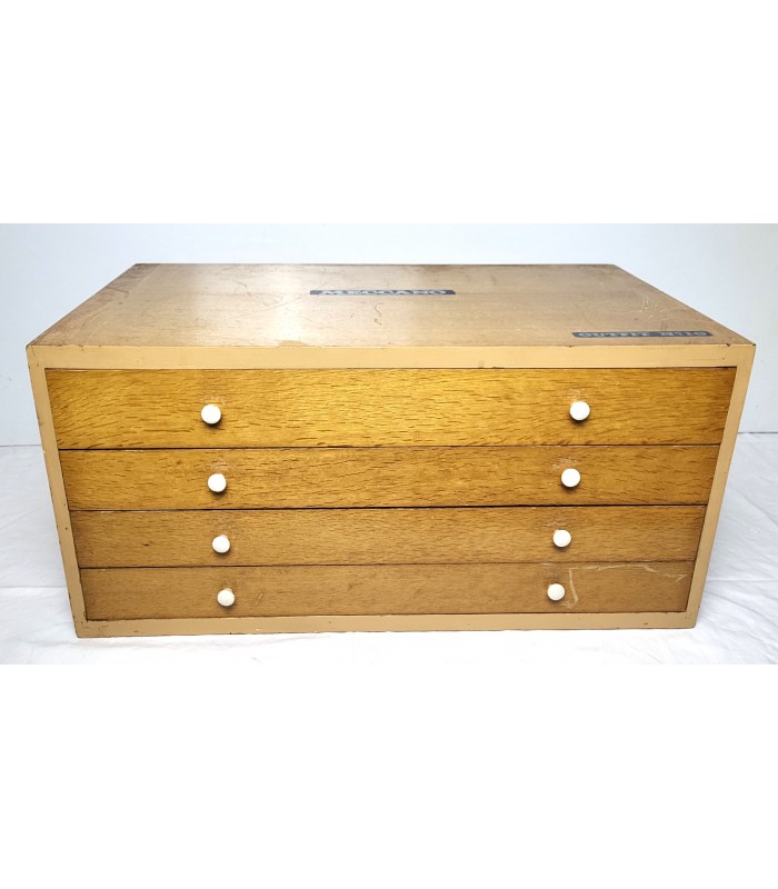 French Box n°10 4 drawers year 70 / 80 French Box n°10 4 drawers year 70 / 80