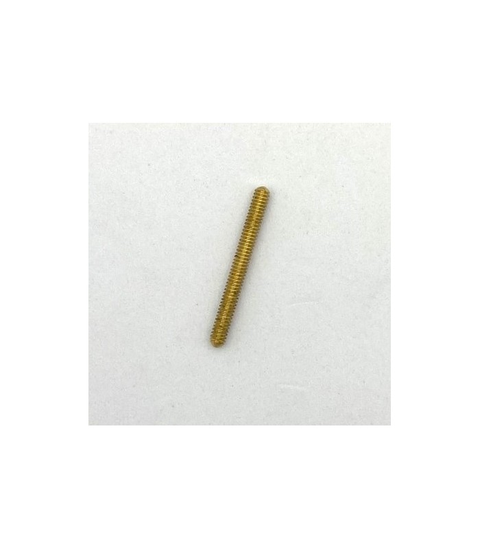 Tige filetee de 38 mm laiton