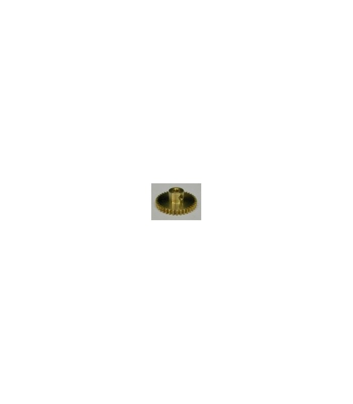 Pignon 38 dents l.3 mm laiton Pignon 38 dents l.3 mm laiton