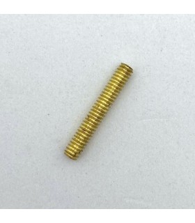 Screwed rod 25mm brass plated