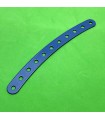 Bande incurvee l.140 r 250 mm (11 tr) bleu
