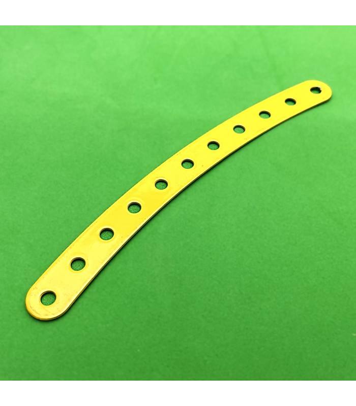 Bande incurvee l.140 r 250 mm (11 tr) jaune