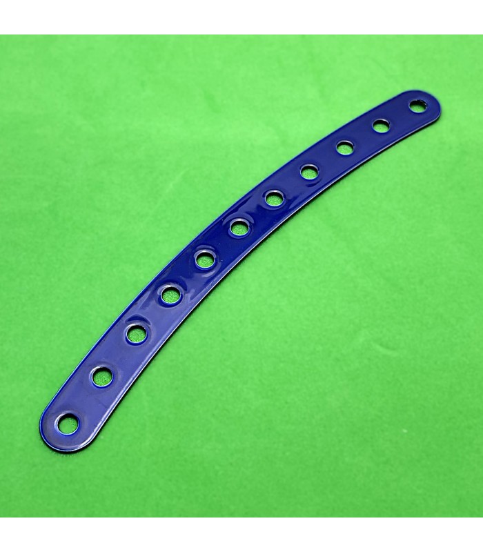 Bande incurvee l.140 r250 bleu translucide Bande incurvee l.140 r250 bleu translucide