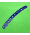 Curved strip l.140 r250 (11h) transluscent blue