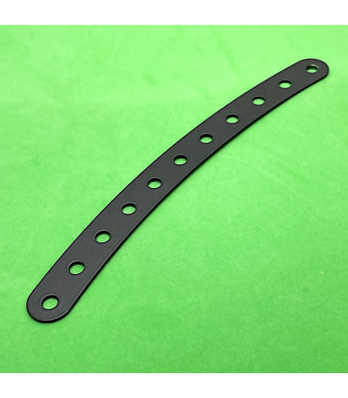 Bande incurvee l.140 r250 (11tr) noir mat Bande incurvee l.140 r250 (11tr) noir mat