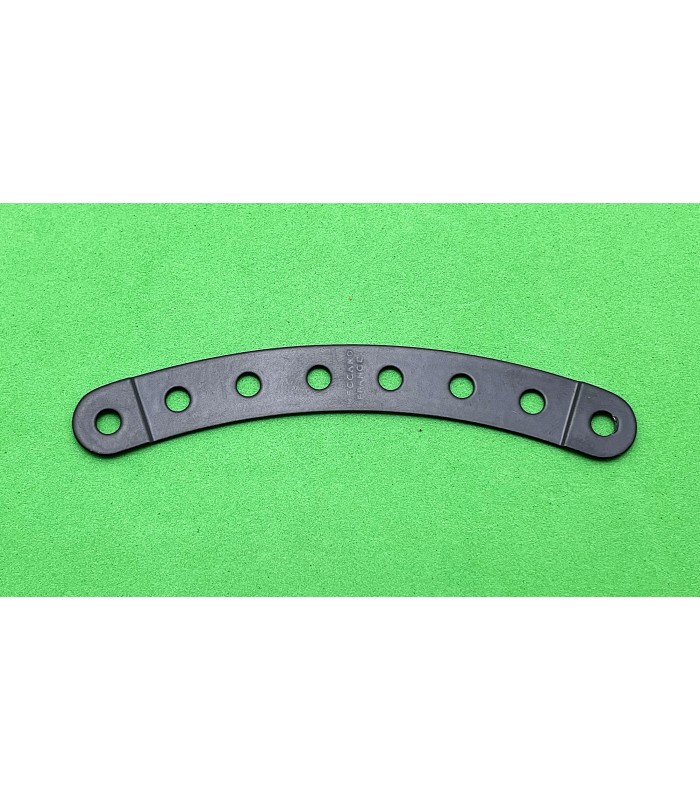 Curved strip stepped l.100 (8 h) shiny black Curved strip stepped l.100 (8 h) shiny black