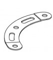 Curved strip stepped l.75 r45 (1/4 circle) zn