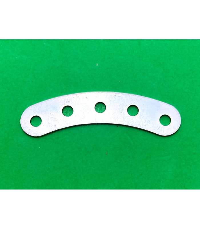 Bande incurvee l.60 r.60 (5tr) zn Bande incurvee l.60 r.60 (5tr) zn
