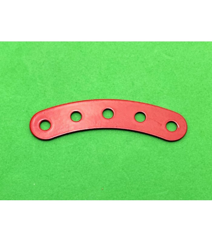 Bande incurvee l.60 r.60 (5tr) rouge Bande incurvee l.60 r.60 (5tr) rouge
