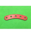 Bande incurvee l.60 r.60 (5tr) rouge