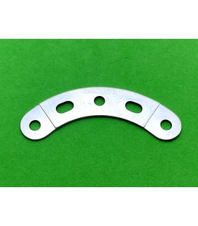 Curved strip stepped 60mm (5h) zn
