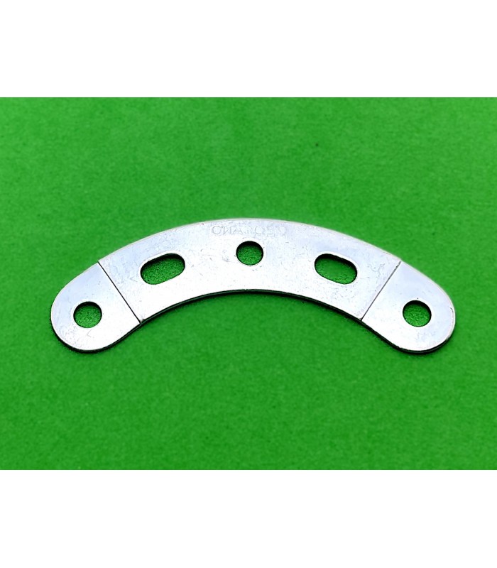 Bande incurvee epaulee l.60 r.60 (5tr) zn
