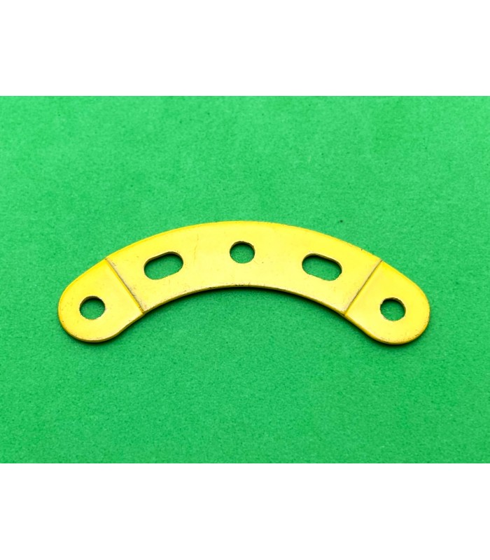 Bande incurvee epaulee l.60 r.60 (5tr) jaune Bande incurvee epaulee l.60 r.60 (5tr) jaune