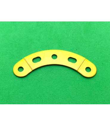 Bande incurvee epaulee l.60 r.60 (5tr) jaune