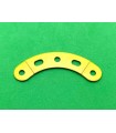 Curved strip stepped 60mm (5h) yellow