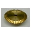 Pignon d'angle 42 dents laiton (pour 030 e)