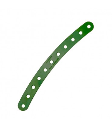 Bande incurvee l.140 r 250 (11tr) vert anglais