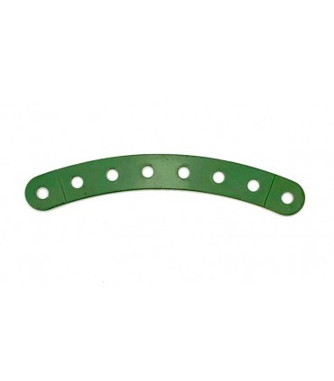Curved strip stepped l.100 (8 h) english green