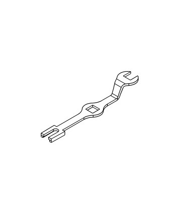 mixed spanner black for square nut