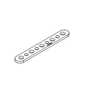 Special 5 threaded holes strip zn