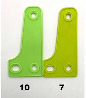 Mj L flexible plate light green