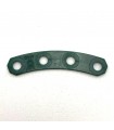 Bande étroite flexible incurvée 4tr plastique vert foncé