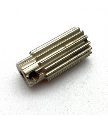 Pignon 15 dents l.19 mm laiton nickelé