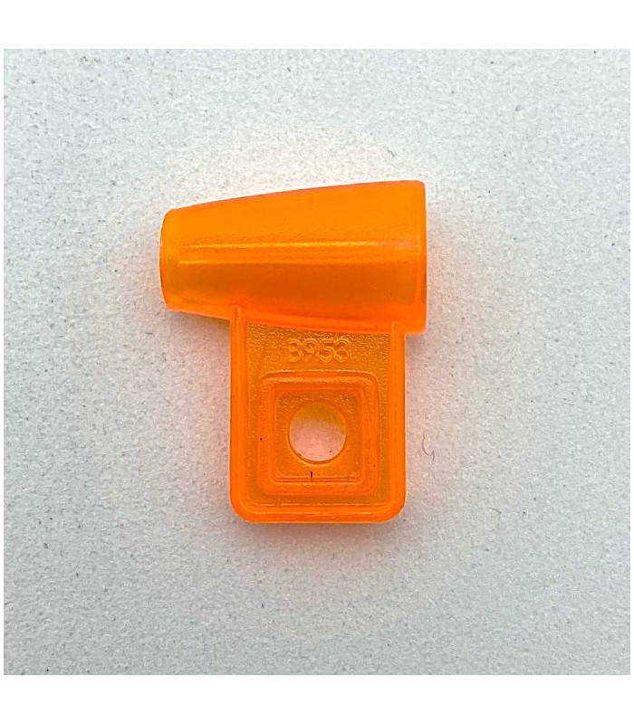 porte-tringle orange fluo transparent porte-tringle orange fluo transparent