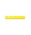 Bande étroite flexible 5tr plastique jaune