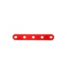 flexible narrow strip 5h plastic red