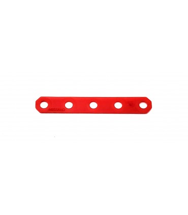flexible narrow strip 5h plastic red