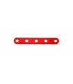 flexible narrow strip 5h plastic red