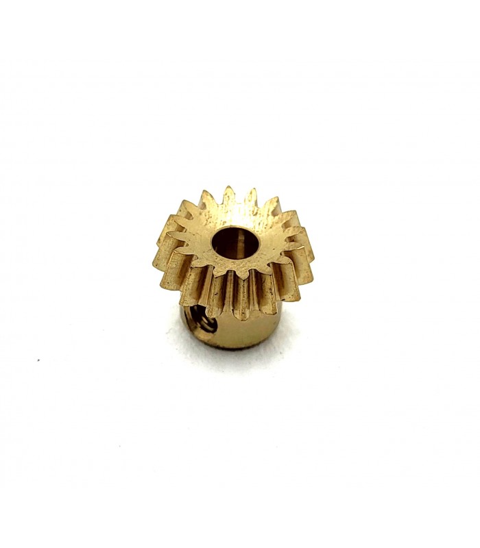 Pignon d'angle 24 dents laiton (pour 030 J) Pignon d'angle 24 dents laiton (pour 030 J)