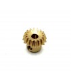 Pignon d'angle 24 dents laiton (pour 030 J)