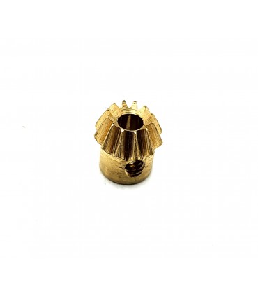 Pignon d'angle 12 dents laiton (pour 030 K)