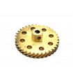 Helical gear right brass 35 th with 8 holes