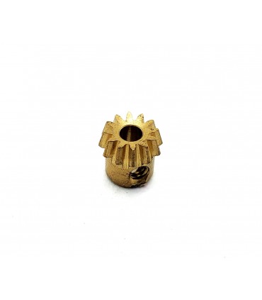 Pignon d'angle 12 dents laiton (pour 030 C)