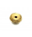 Pignon d'angle 24 dents laiton (pour 030 C)