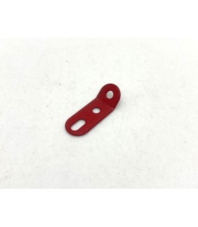 Obtuse angle bracket 26x12mm gliterry red