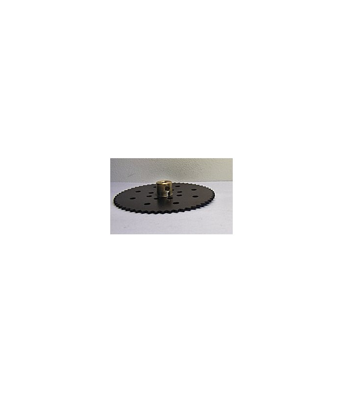Roue de chaine 56 dents ø 75 mm noir Roue de chaine 56 dents ø 75 mm noir