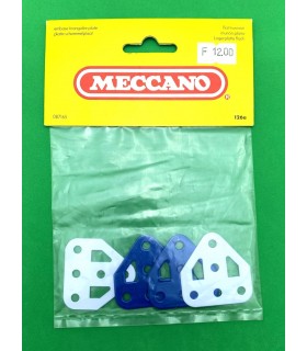 Flat Trunnion in original bag (2 blue and 2 white)