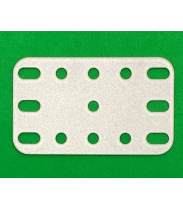Plaque flexible métal 3x5tr (40x60mm) beige métal