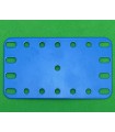 Metal Flexible Plate 7x4h (90X50mm) blue f1