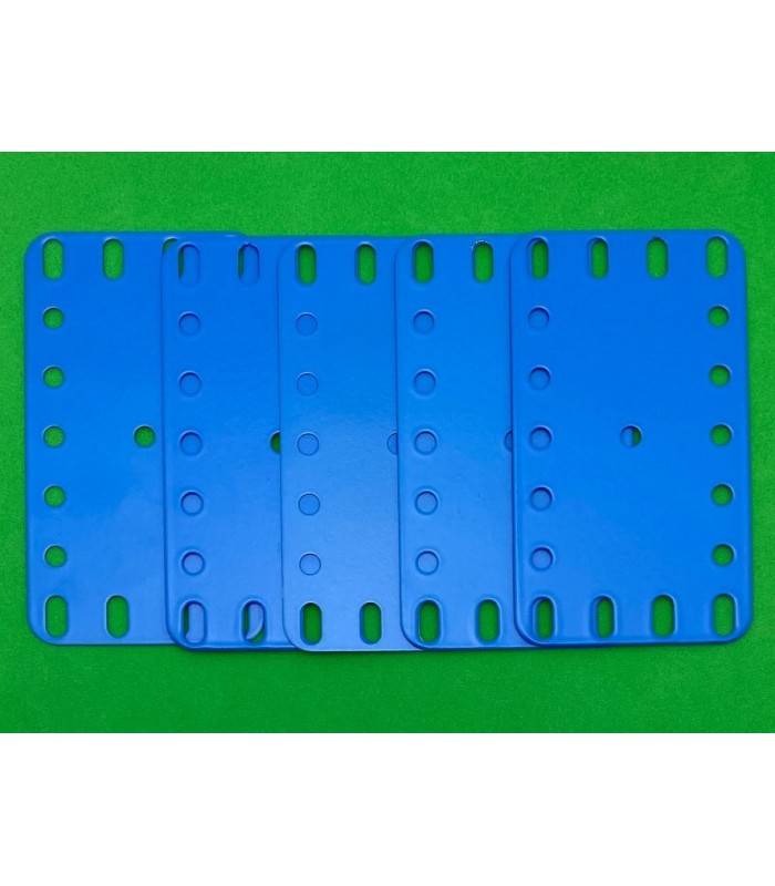 Plaque flexible métal 7x4tr (90x50mm) bleu f1 (lot de 5) Plaque flexible métal 7x4tr (90x50mm) bleu f1 (lot de 5)
