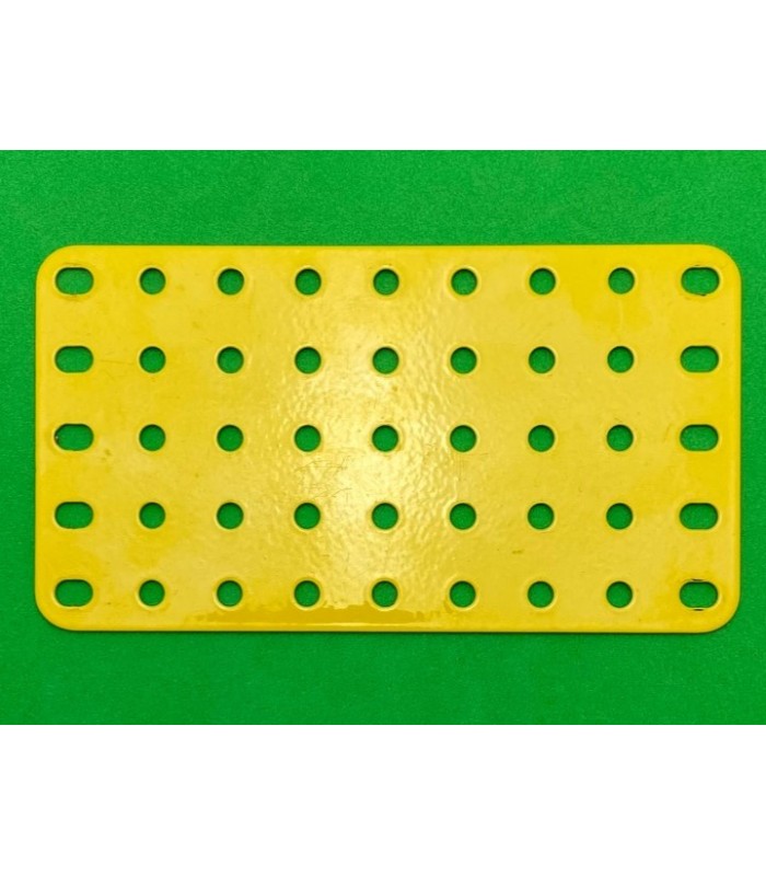 Plaque 5x9 trous jaune de seconde main