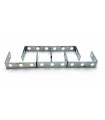 Bande coudee etroite 38 x 25 mm zn