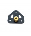 Trunnion with low boss charcoal grey