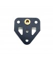 Trunnion with low boss charcoal grey