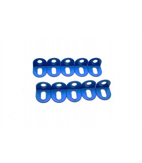 Equerre 90° (13x10mm) bleu f1 (lot de 10)