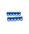Equerre 90° (13x10mm) bleu f1 (lot de 10)